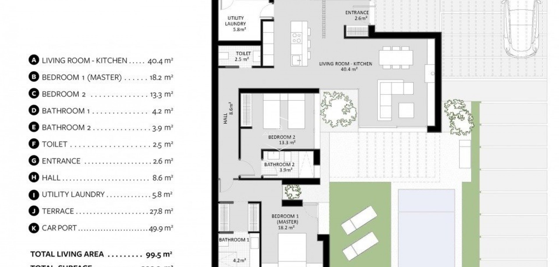 Nieuwbouw Woningen - Villa / Vrijstaand -
Baños y Mendigo - Altaona Golf And Country Village