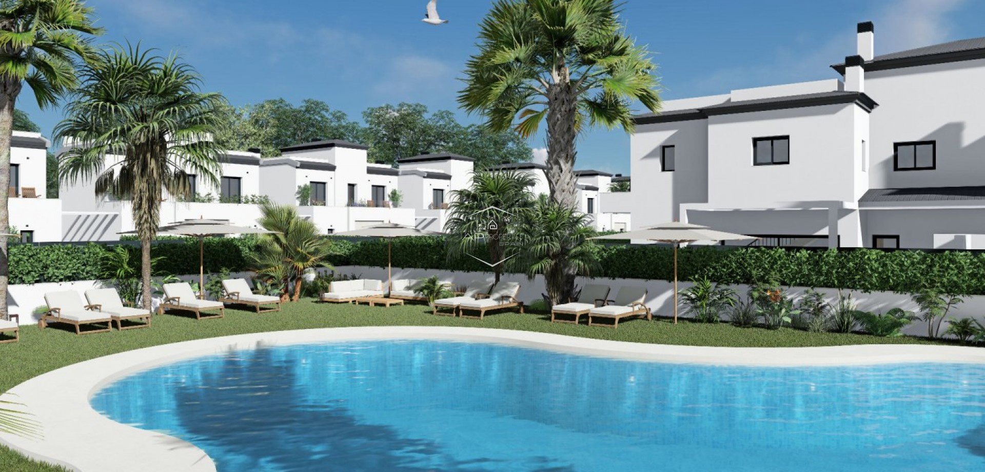 Nieuwbouw Woningen - Quad House -
Gran Alacant - Centro Comercial Ga