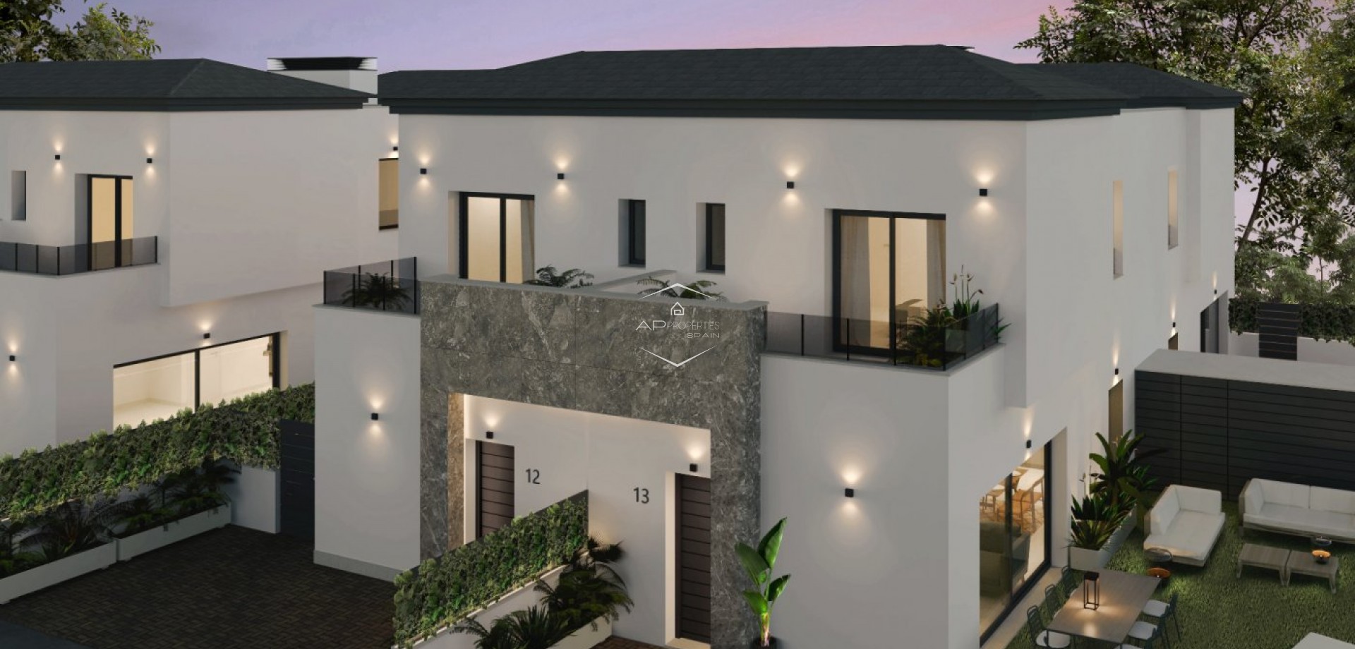 Nieuwbouw Woningen - Quad House -
Gran Alacant - Centro Comercial Ga