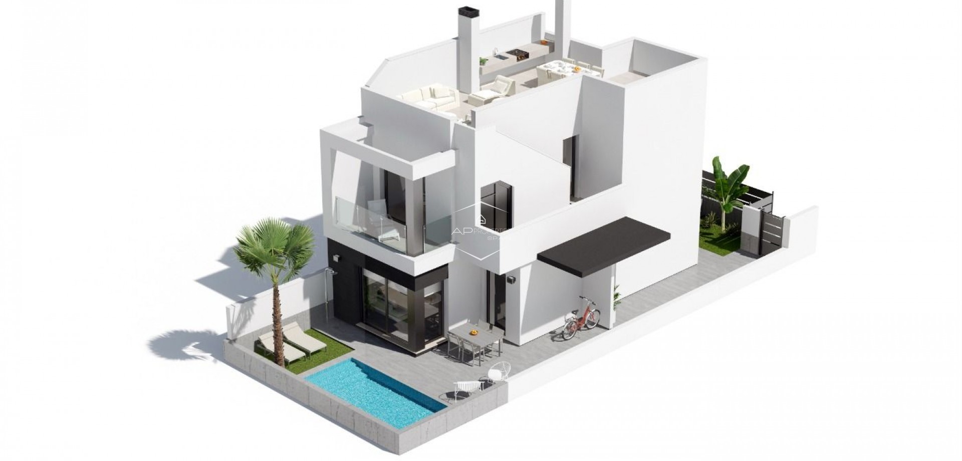 Nieuwbouw Woningen - Villa / Vrijstaand -
San Javier - Santiago de la Ribera