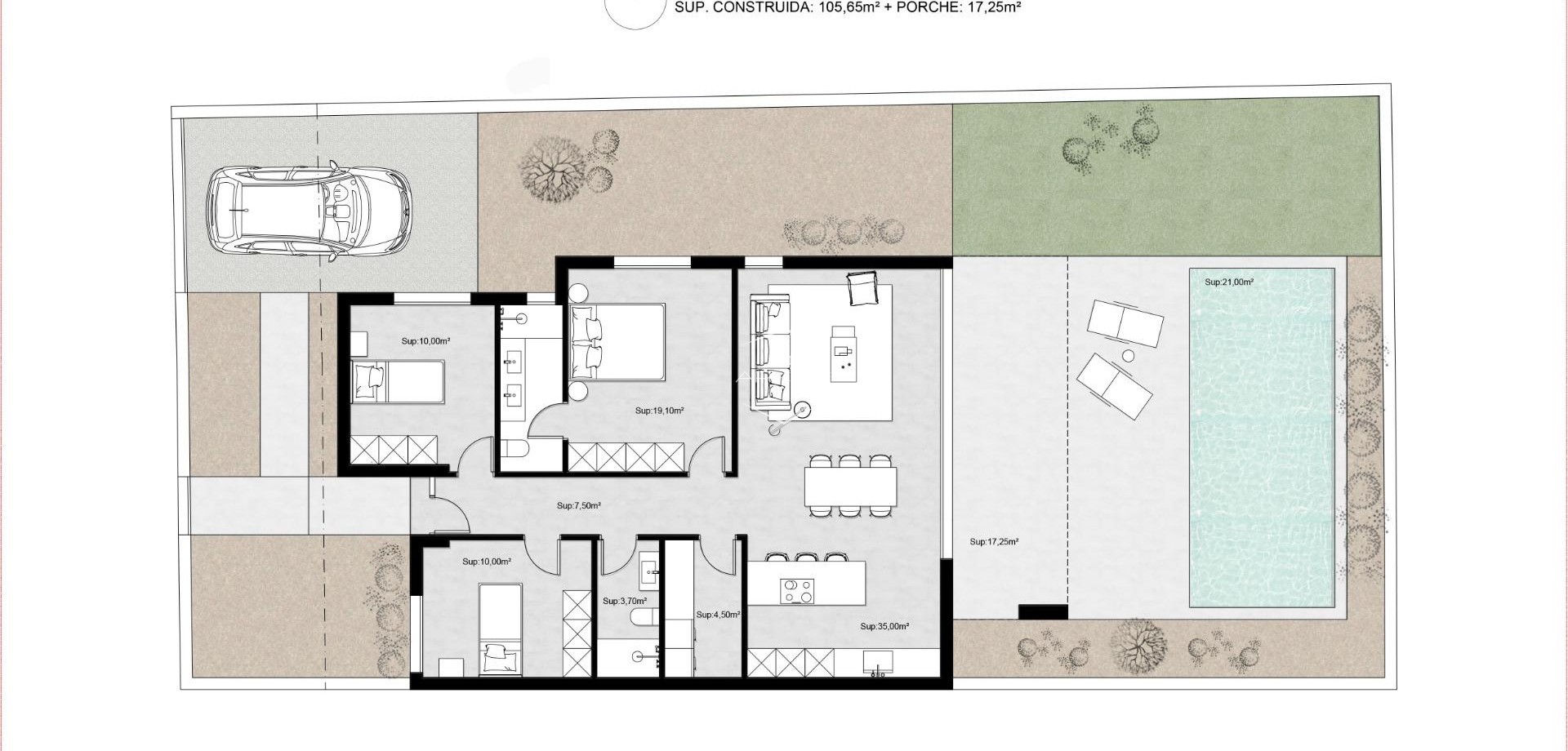 Nueva construcción  - Villa / Independiente -
Molina De Segura - Urb. La Quinta