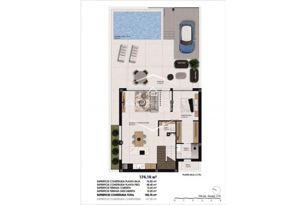 Nowy budynek - Quad House -
Dolores - 03150