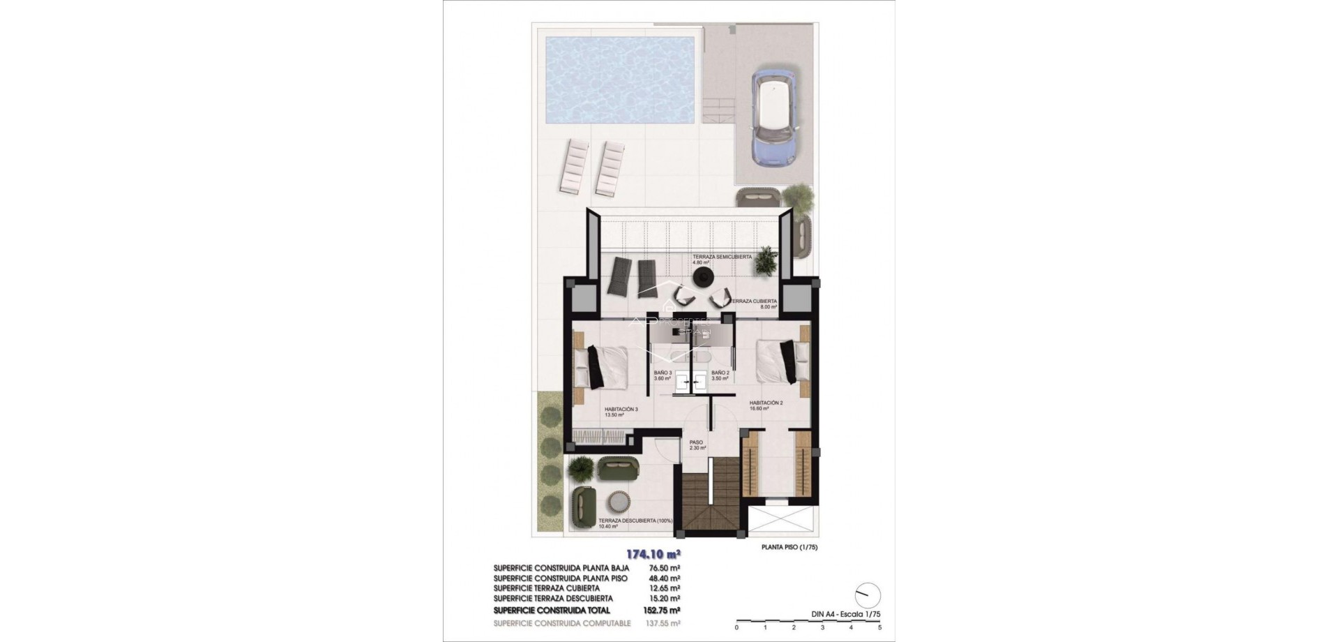 Nowy budynek - Quad House -
Dolores - 03150