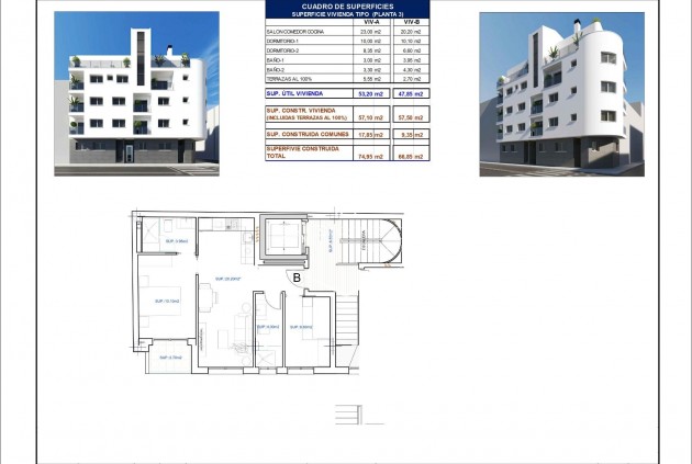 Nueva construcción  - Apartamento / piso -
Torrevieja - Centro