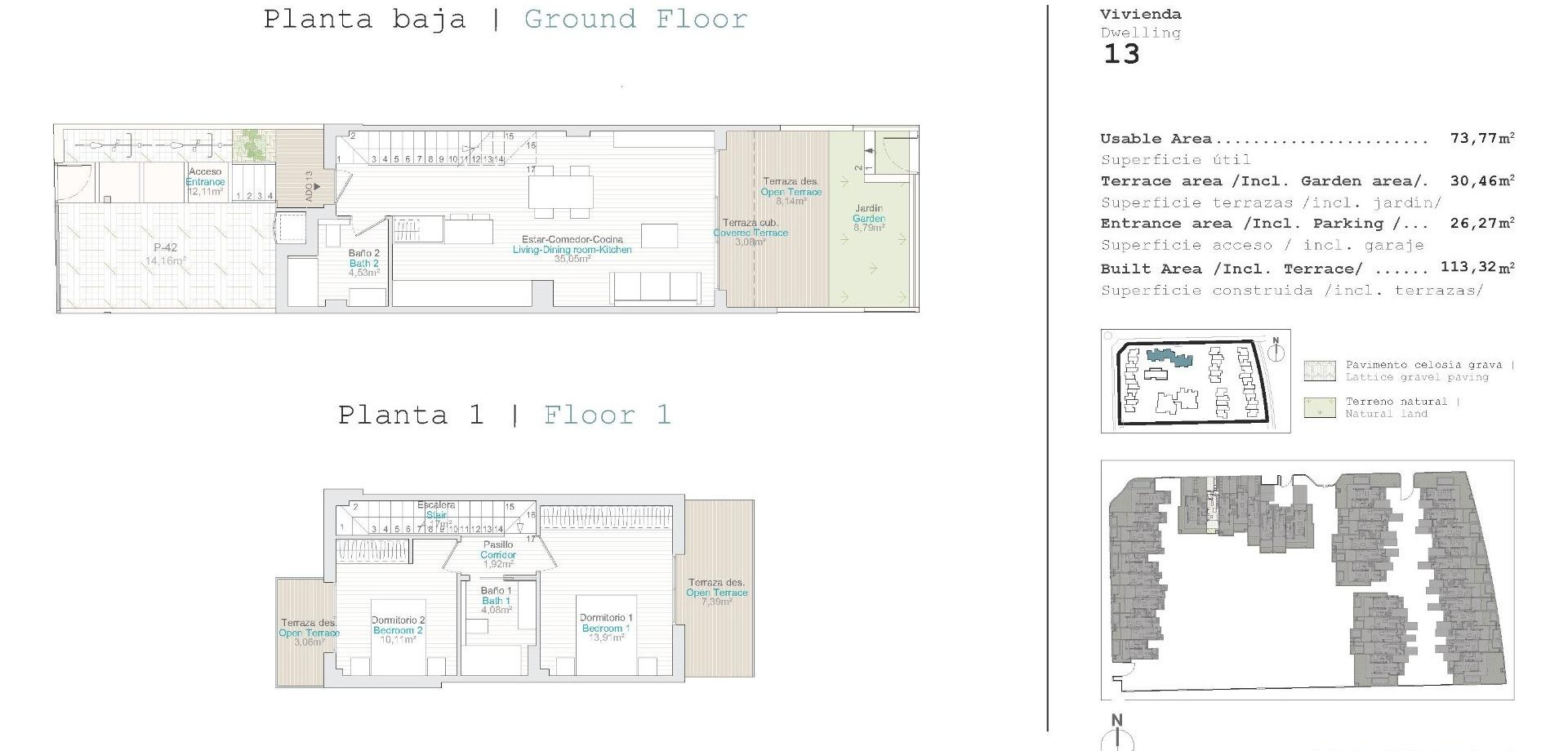 Nieuwbouw Woningen - Geschakelde woning -
El Verger - Zona De La Playa