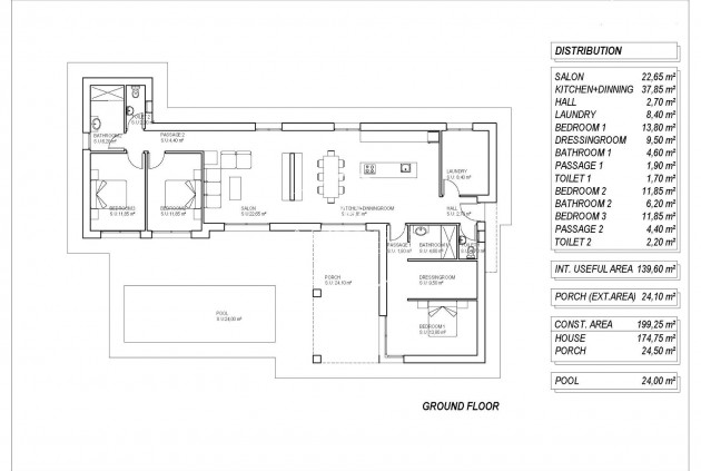 New Build - Villa / Detached -
Pinoso - Campo