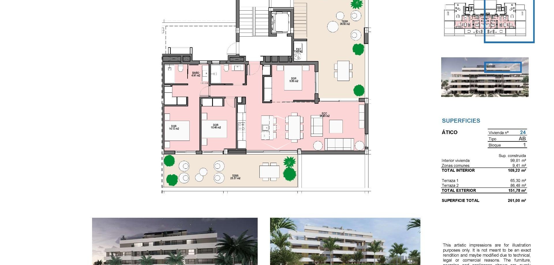 Nouvelle construction - Apartment - Penthouse -
Torre Pacheco - Santa Rosalia