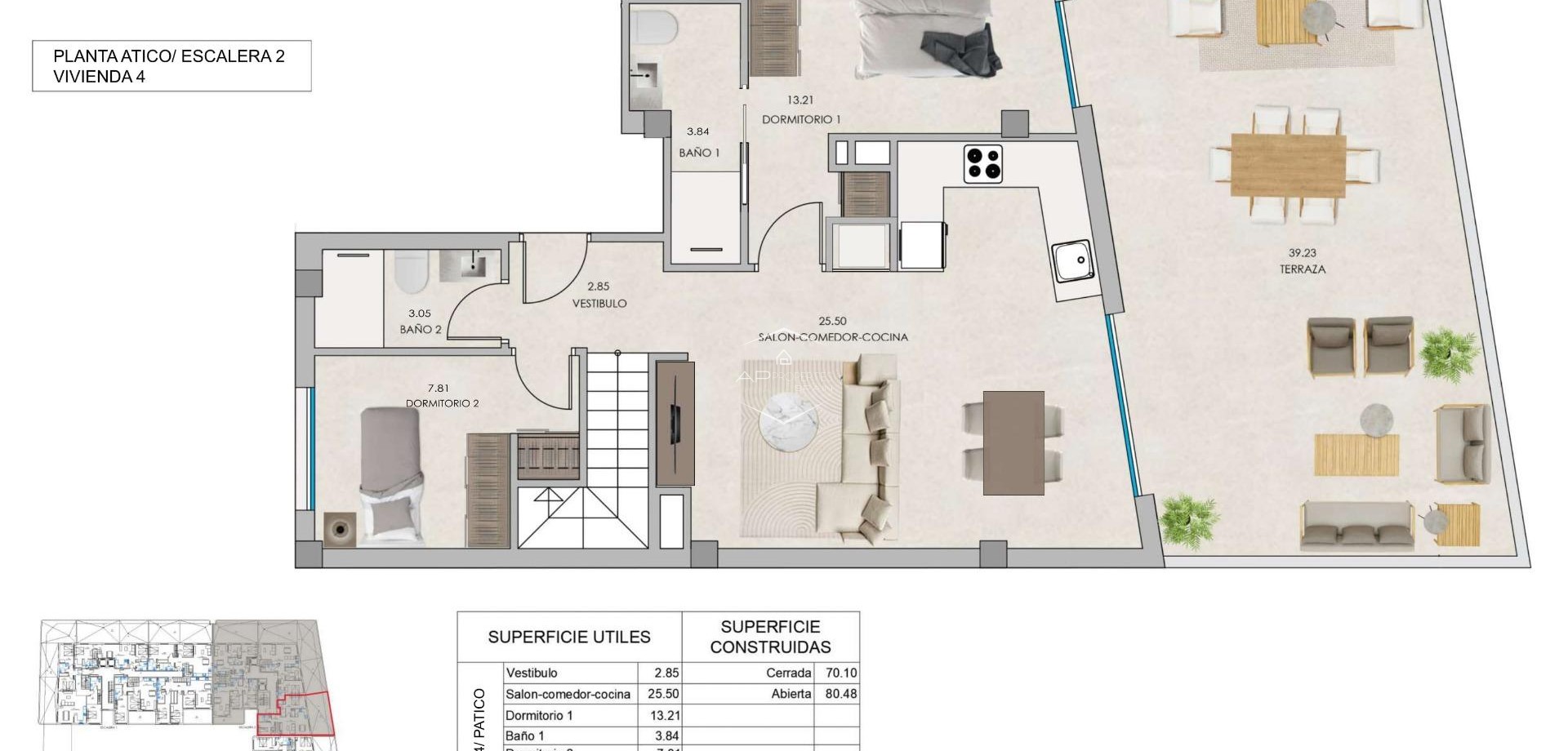 Nieuwbouw Woningen - Apartment - Penthouse -
Santa Pola - Eroski