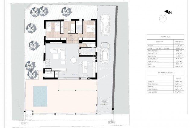 Nueva construcción  - Villa / Independiente -
Monforte del Cid - La Capitana