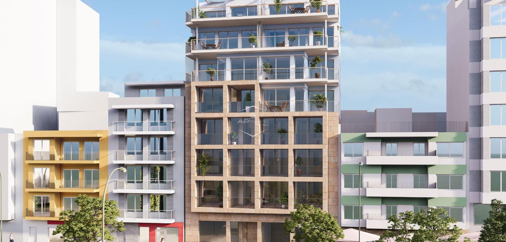 Nieuwbouw Woningen - Apartment - Penthouse -
Villajoyosa - Pueblo