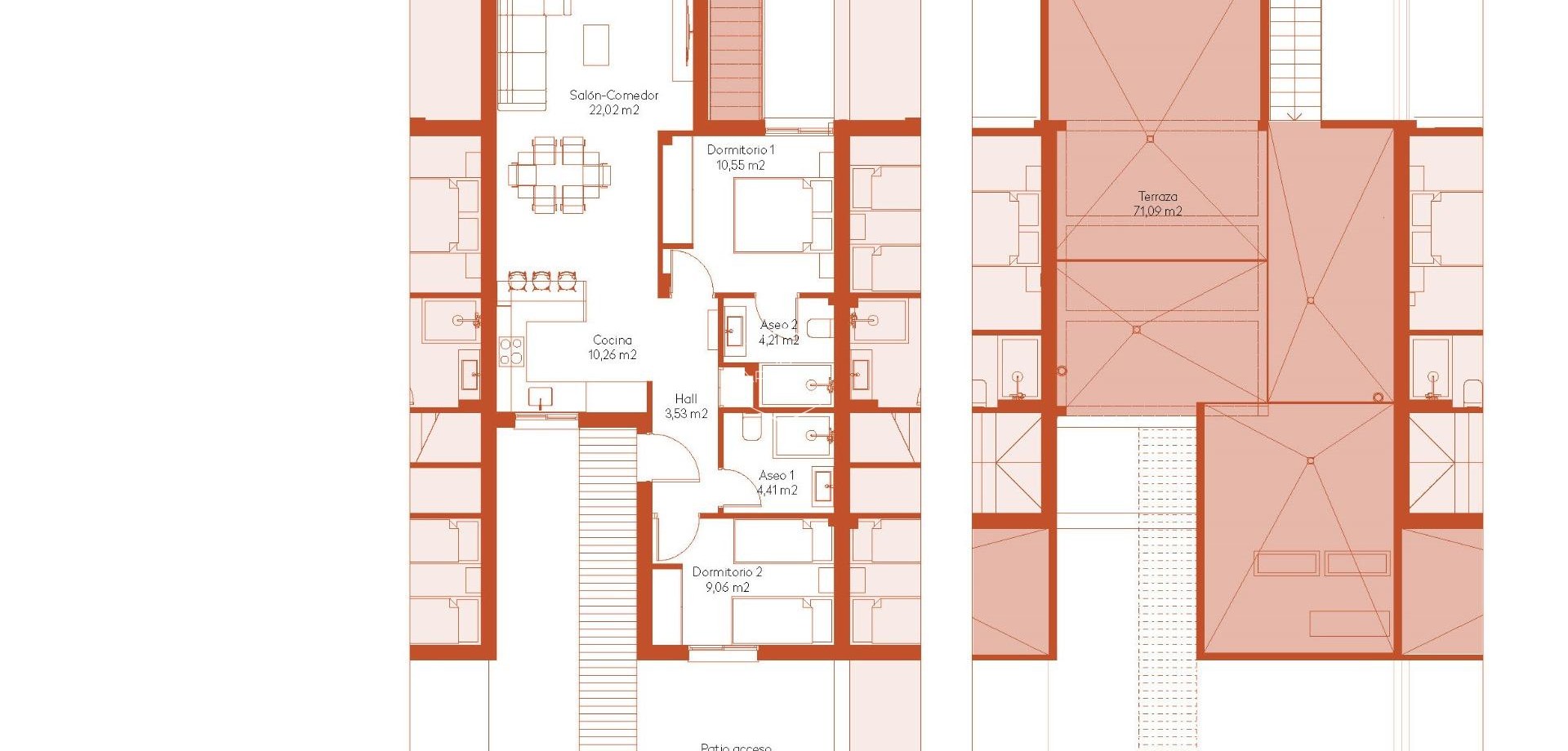 Nieuwbouw Woningen - Geschakelde woning -
Baños y Mendigo - Altaona Golf And Country Village