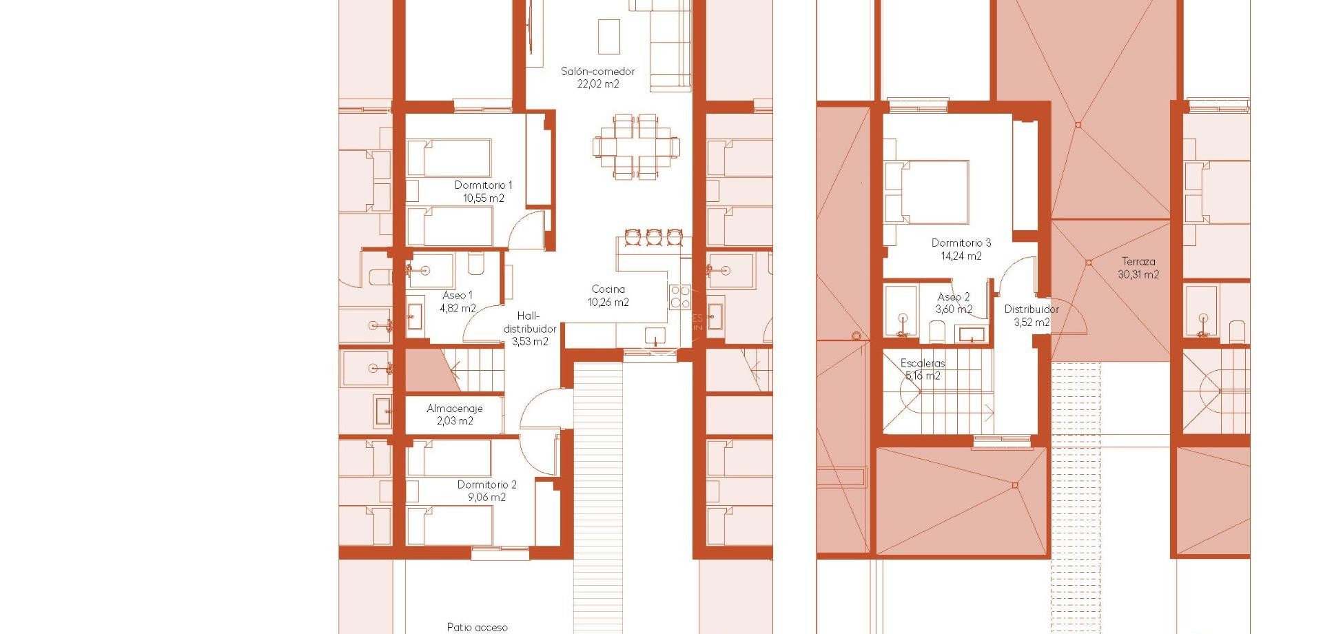 Nouvelle construction - Maison de ville -
Baños y Mendigo - Altaona Golf And Country Village