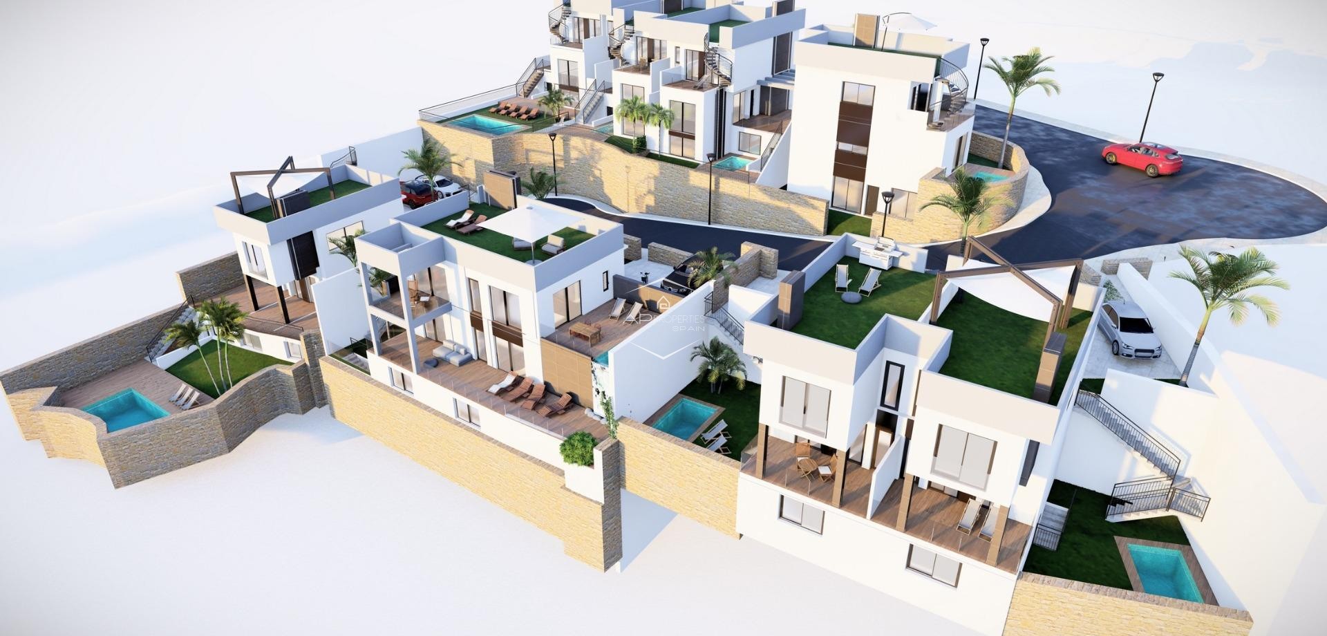 Nieuwbouw Woningen - Villa / Vrijstaand -
Algorfa - La Finca