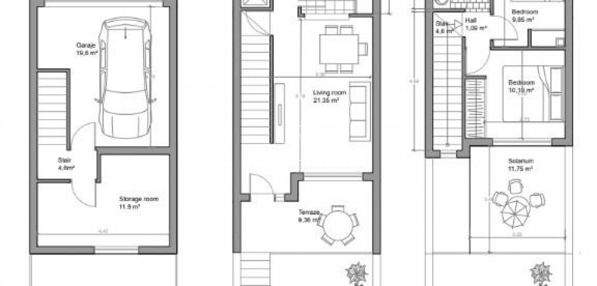 Nieuwbouw Woningen - Geschakelde woning -
Mutxamel - Valle Del Sol