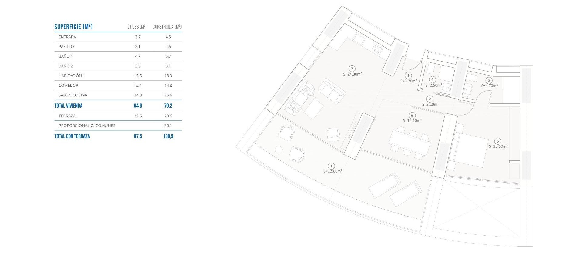 Nieuwbouw Woningen - Appartement / flat -
Benidorm - Poniente