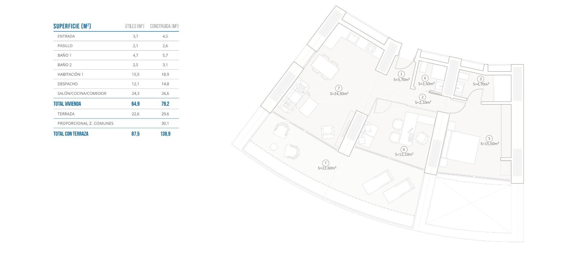 Nieuwbouw Woningen - Appartement / flat -
Benidorm - Poniente