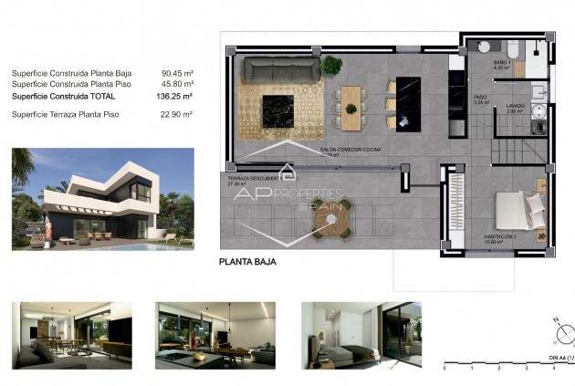 Nueva construcción  - Villa / Independiente -
Rojales - Benimar