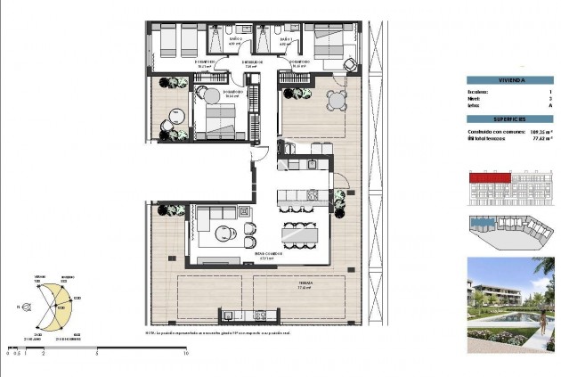 Nueva construcción  - Apartment - Penthouse -
Torre Pacheco - Santa Rosalia