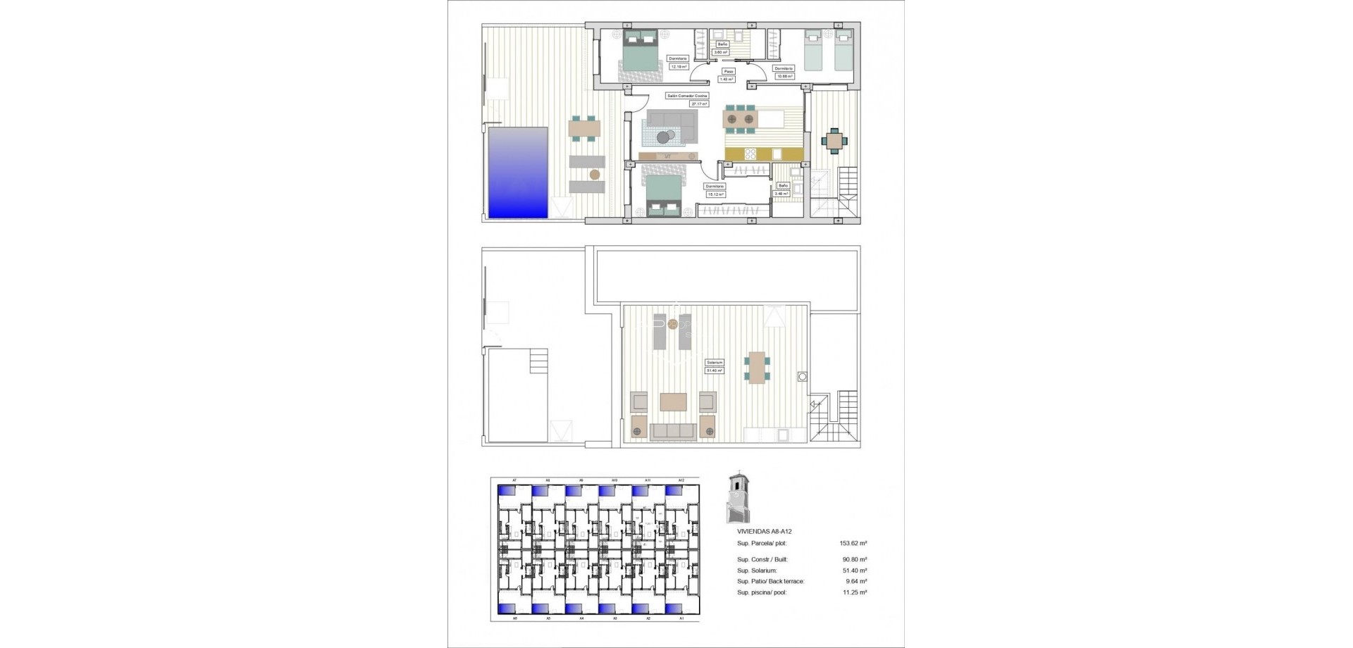 Nieuwbouw Woningen - Geschakelde woning -
Torre Pacheco - Dolores de Pacheco