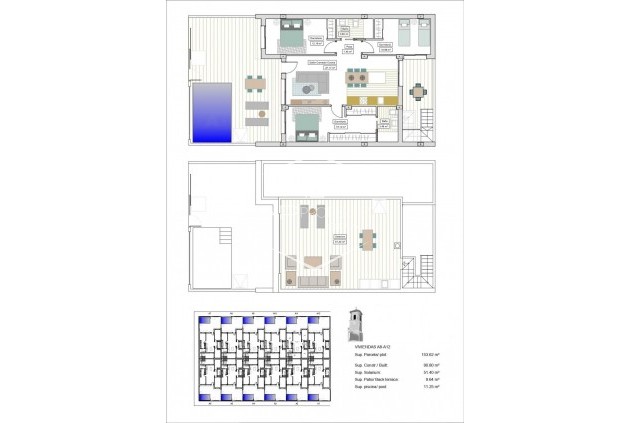 Nieuwbouw Woningen - Geschakelde woning -
Torre Pacheco - Dolores de Pacheco