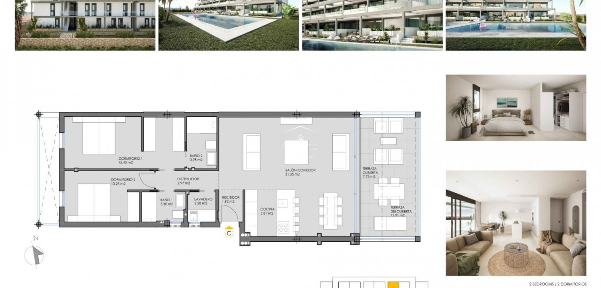 Nieuwbouw Woningen - Appartement / flat -
Cartagena - Mar De Cristal