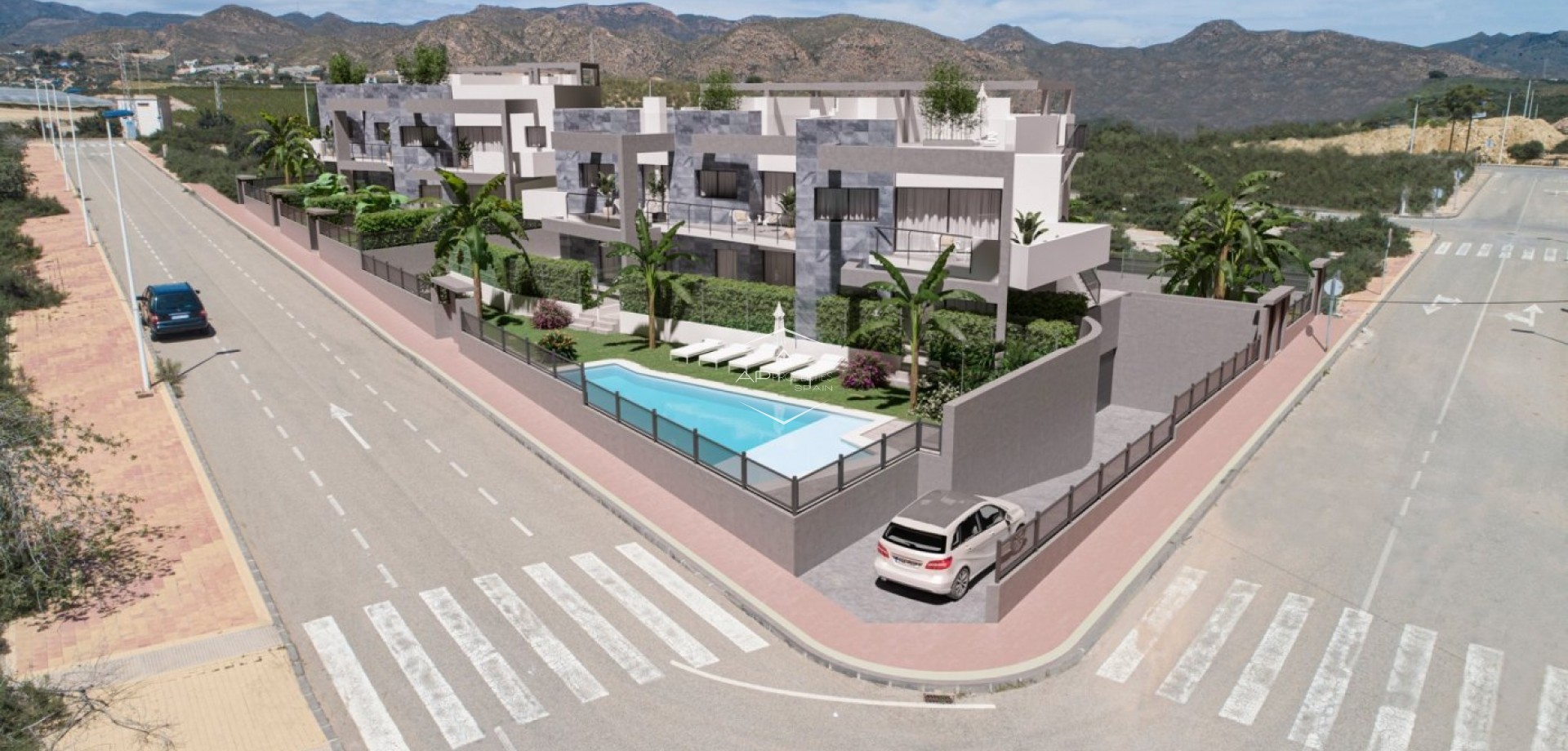 Nieuwbouw Woningen - Bungalow -
Puerto de Mazarron - El Alamillo