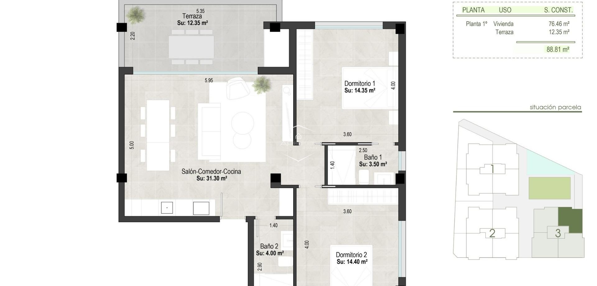 New Build - Apartment / flat -
San Pedro del Pinatar - San Pedro del Pinatar pueblo