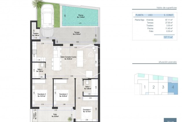 Nieuwbouw Woningen - Bungalow -
San Pedro del Pinatar - Las Esperanzas