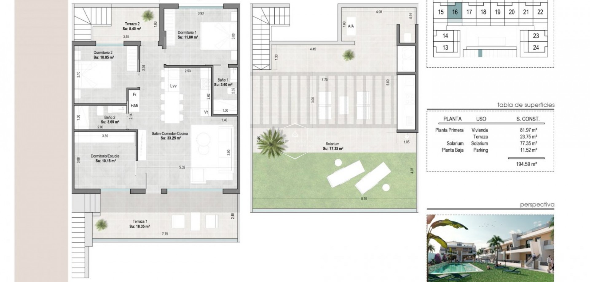 Nieuwbouw Woningen - Bungalow -
San Pedro del Pinatar - San Pedro del Pinatar pueblo