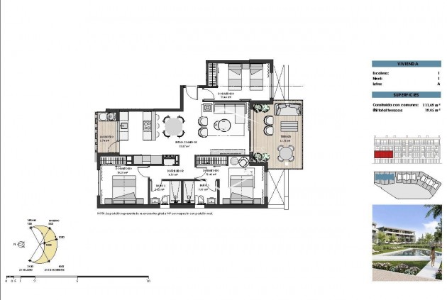 Nieuwbouw Woningen - Appartement / flat -
Torre Pacheco - Santa Rosalia