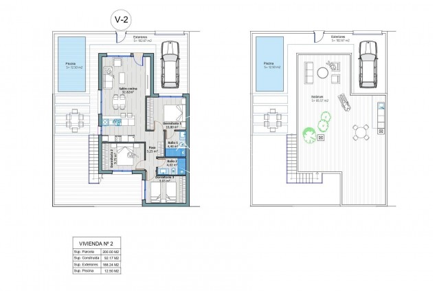 Nouvelle construction - Villa / Indépendante -
Torre Pacheco