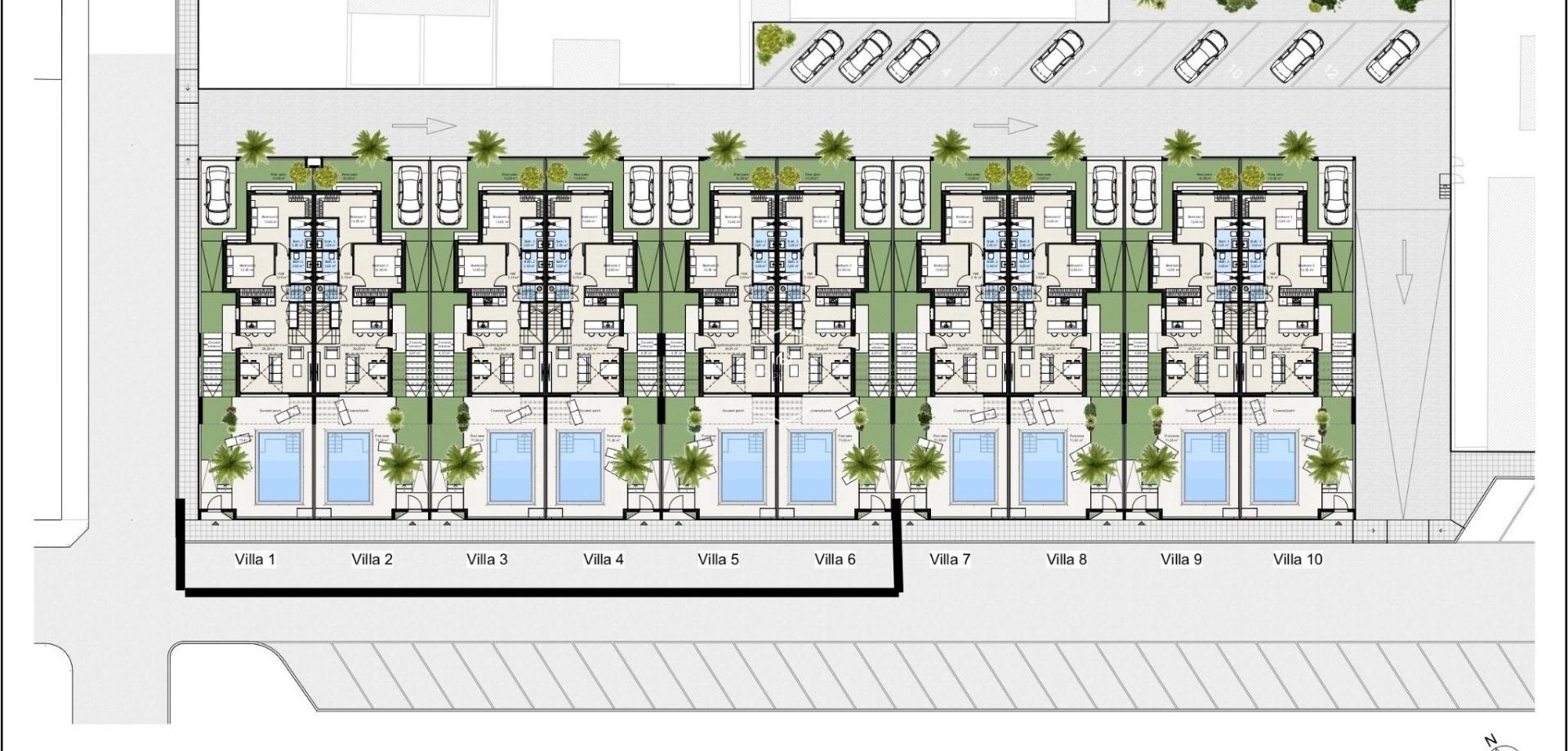 Nieuwbouw Woningen - Villa / Vrijstaand -
Los Nietos - Centro