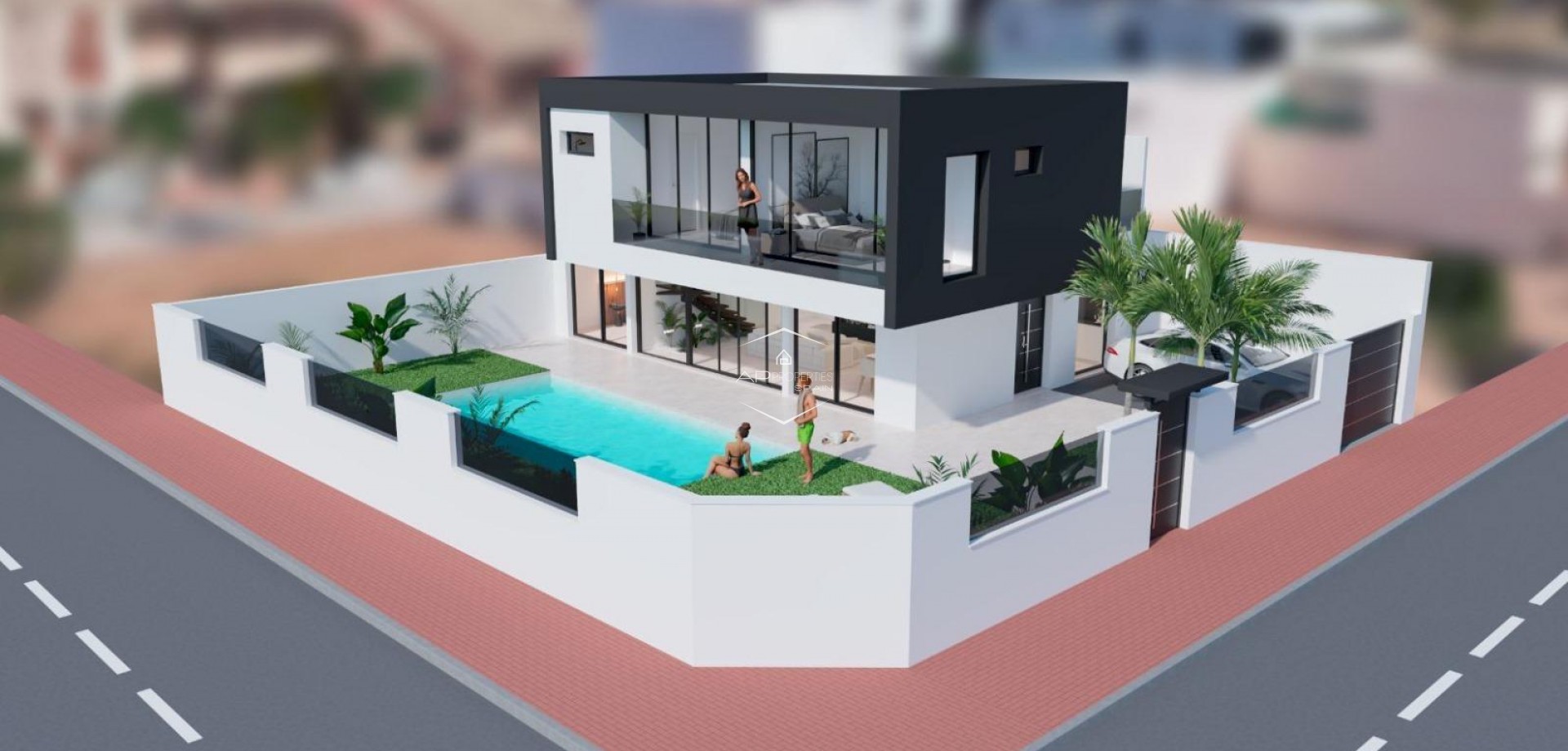 Nieuwbouw Woningen - Villa / Vrijstaand -
San Pedro del Pinatar - Pueblo