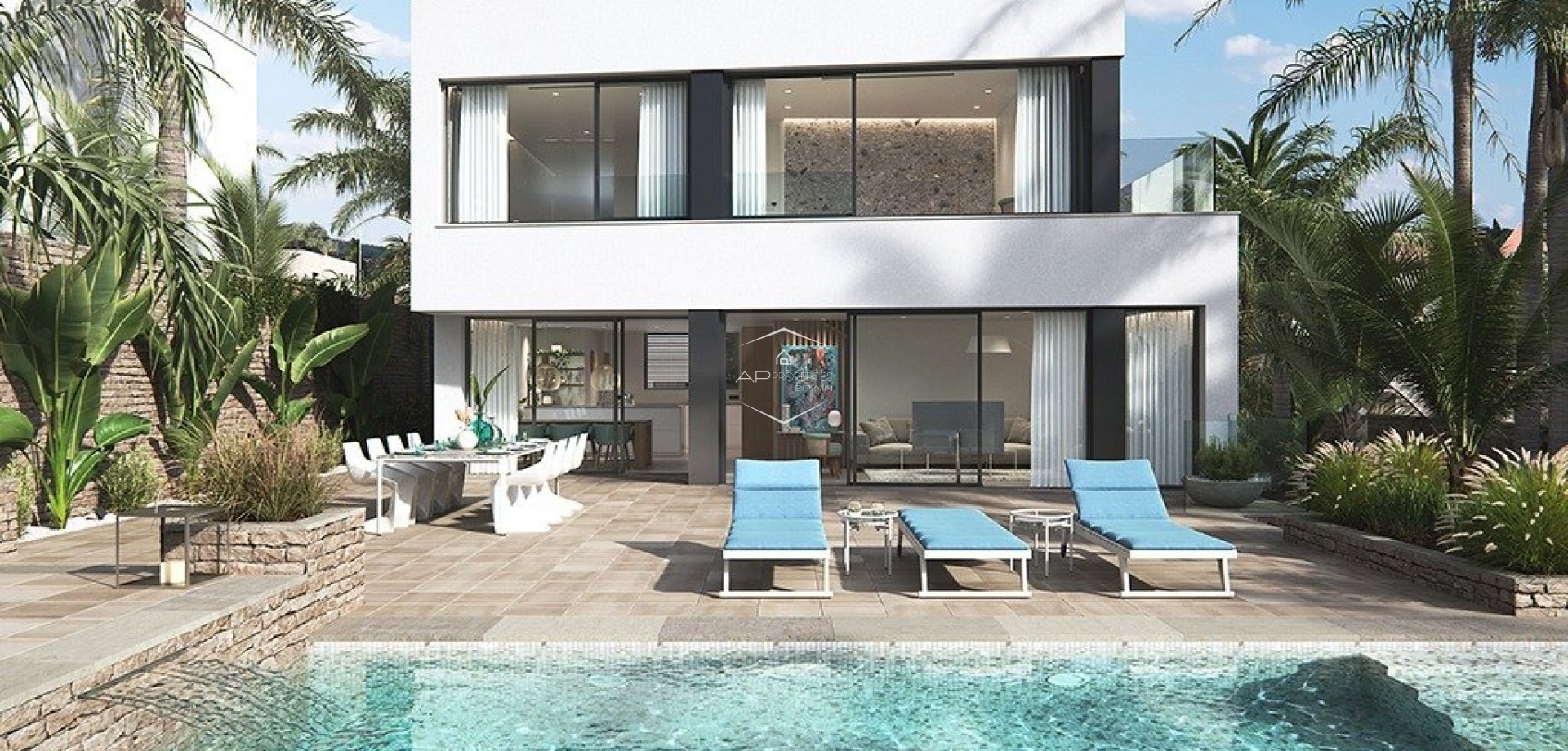 Nieuwbouw Woningen - Villa / Vrijstaand -
Cabo de Palos - Cala Medina