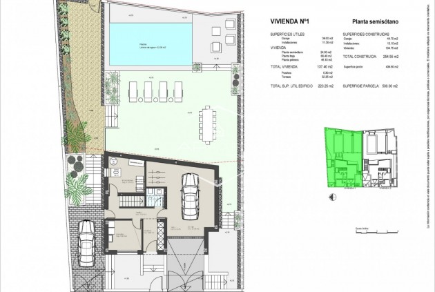 Nouvelle construction - Villa / Indépendante -
Cabo de Palos - Cala Medina