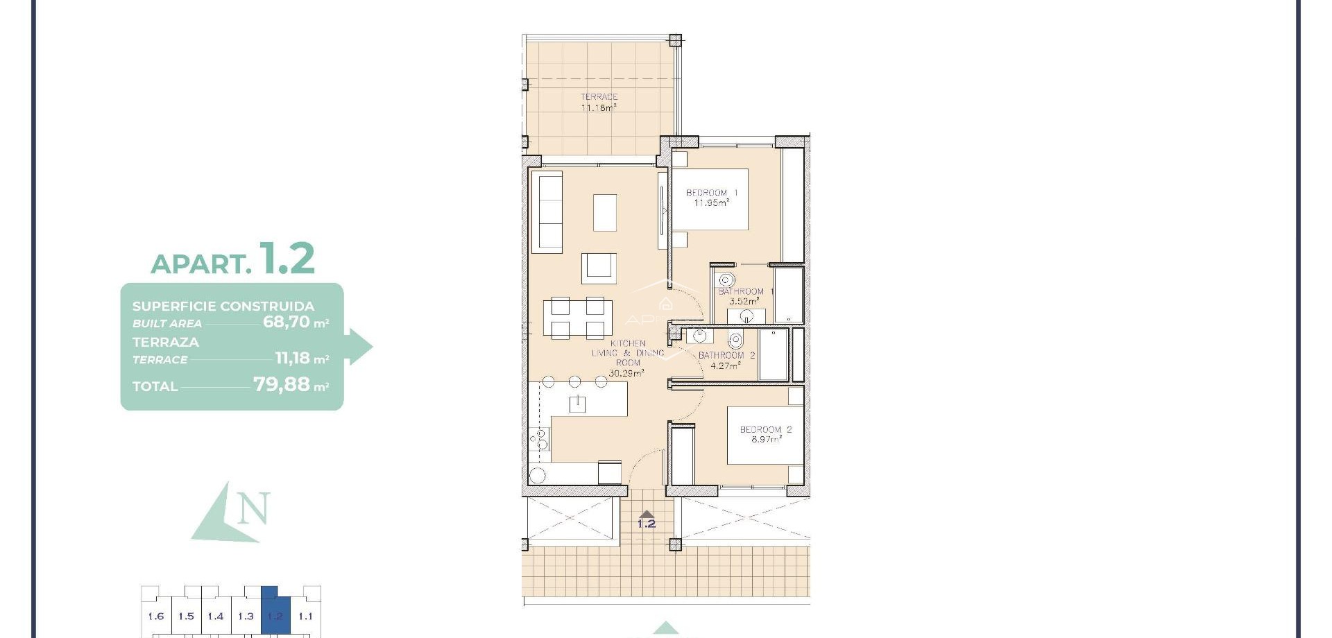 Nueva construcción  - Apartamento / piso -
Los Alcázares - Serena Golf