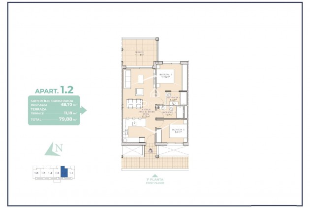 Nueva construcción  - Apartamento / piso -
Los Alcázares - Serena Golf