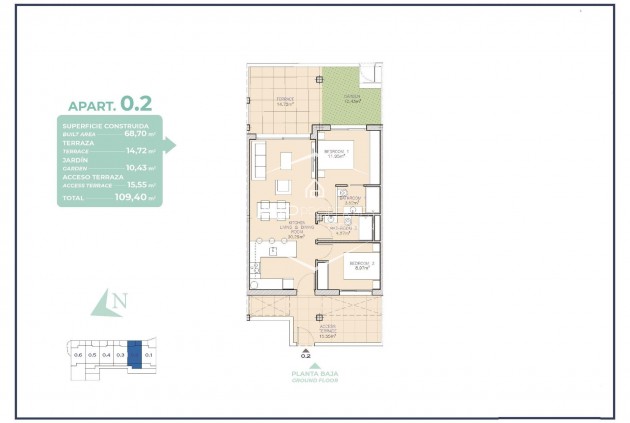 Nueva construcción  - Apartamento / piso -
Los Alcázares - Serena Golf