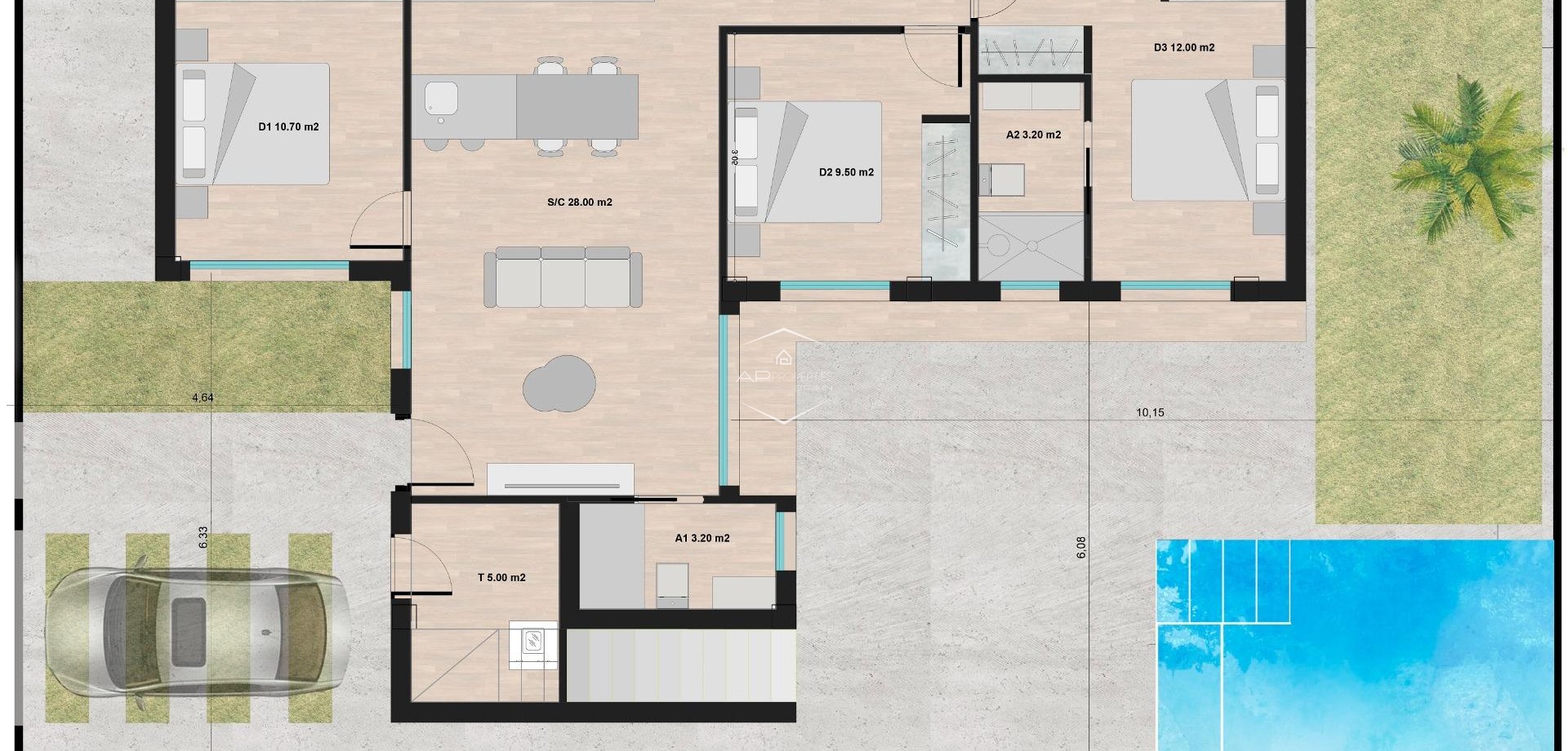 Nieuwbouw Woningen - Villa / Vrijstaand -
Torre Pacheco - Roldán