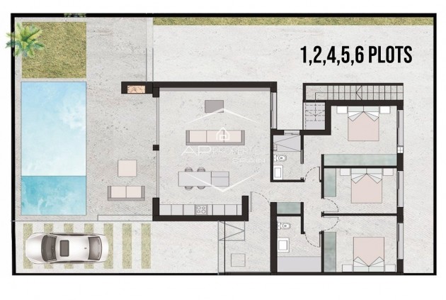 Nueva construcción  - Villa / Independiente -
San Pedro del Pinatar - Los Antolinos