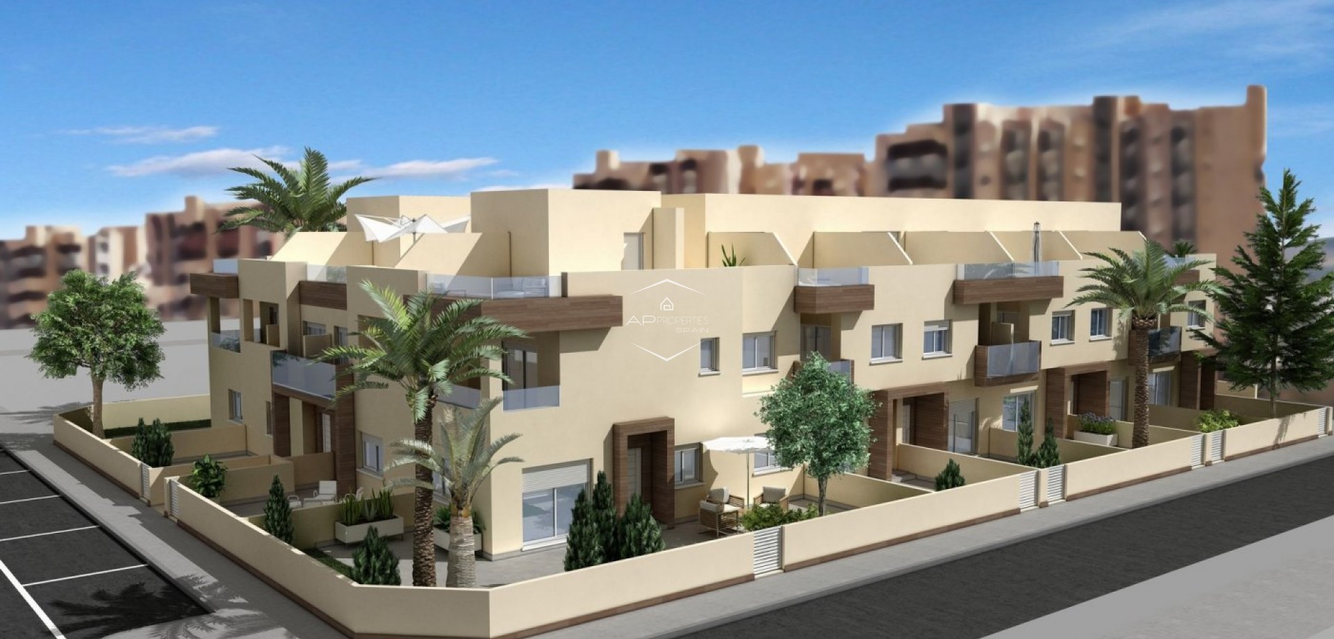 Nieuwbouw Woningen - Geschakelde woning -
La Manga del Mar Menor - La Manga