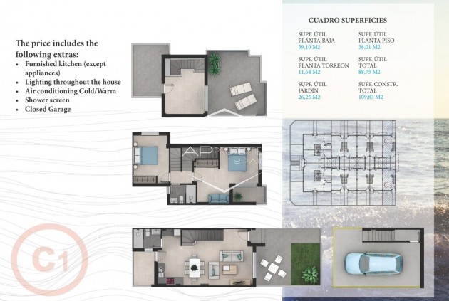 New Build - Townhouse -
La Manga del Mar Menor - La Manga