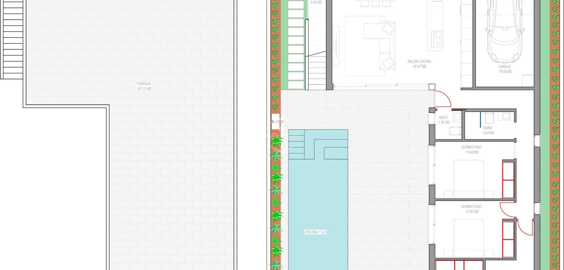 Nieuwbouw Woningen - Villa / Vrijstaand -
Los Alcázares - Serena Golf