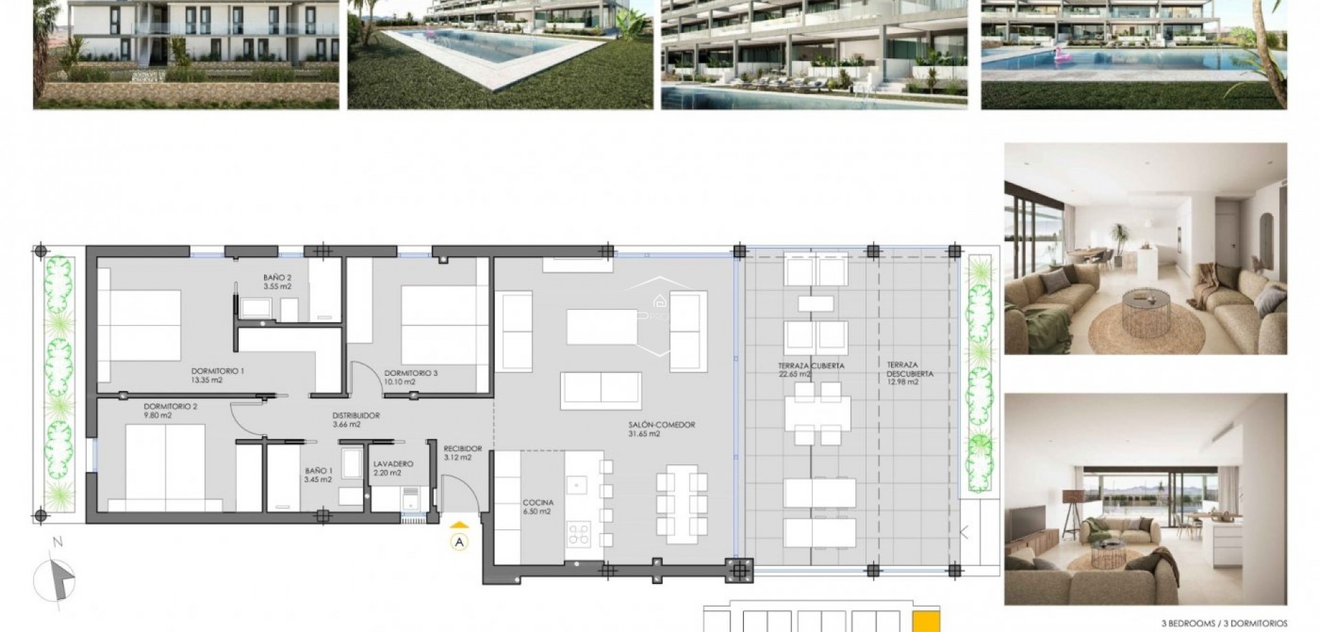 New Build - Apartment / flat -
Cartagena - Mar De Cristal