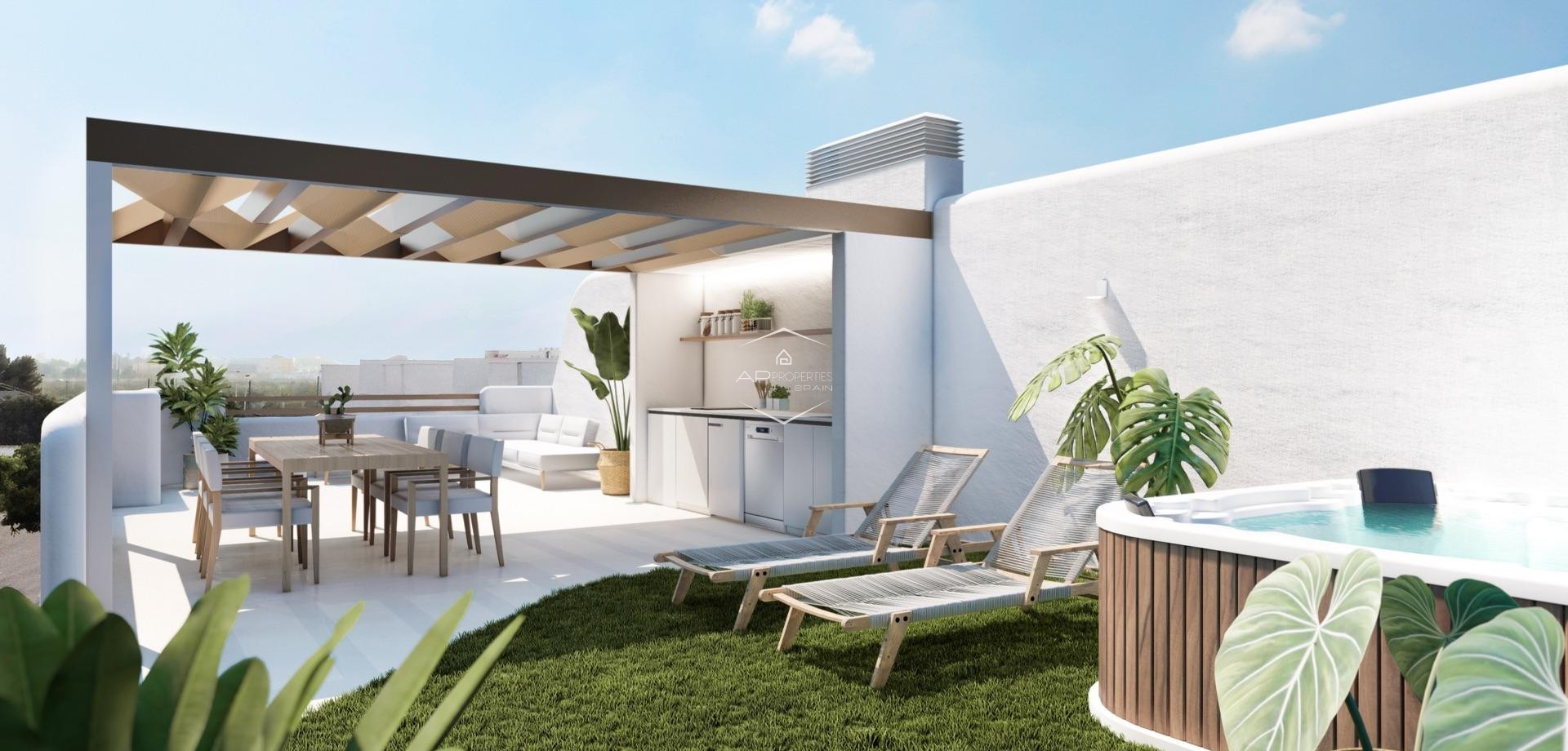 Nieuwbouw Woningen - Bungalow -
San Pedro del Pinatar - Los Cuarteros