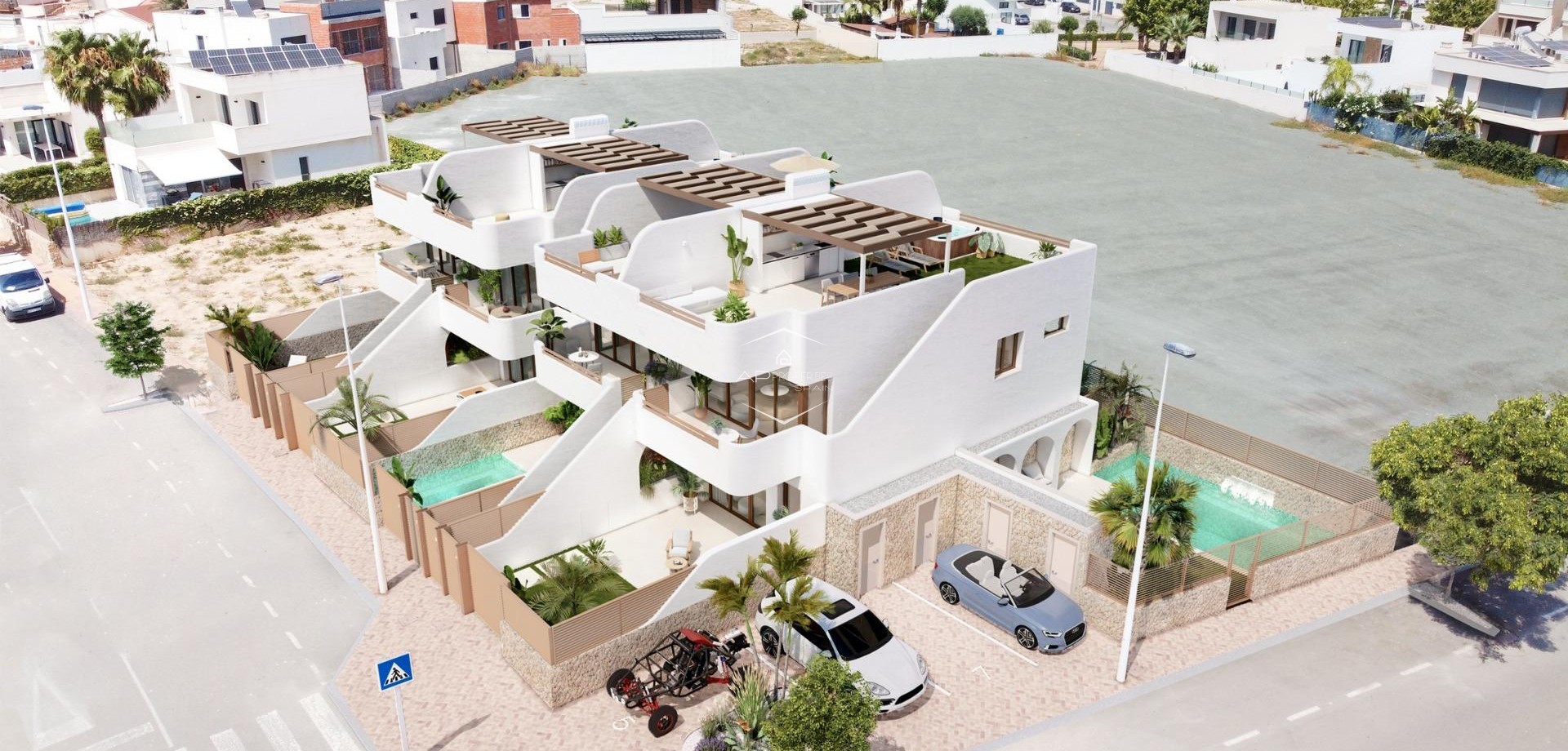 Nieuwbouw Woningen - Bungalow -
San Pedro del Pinatar - Los Cuarteros