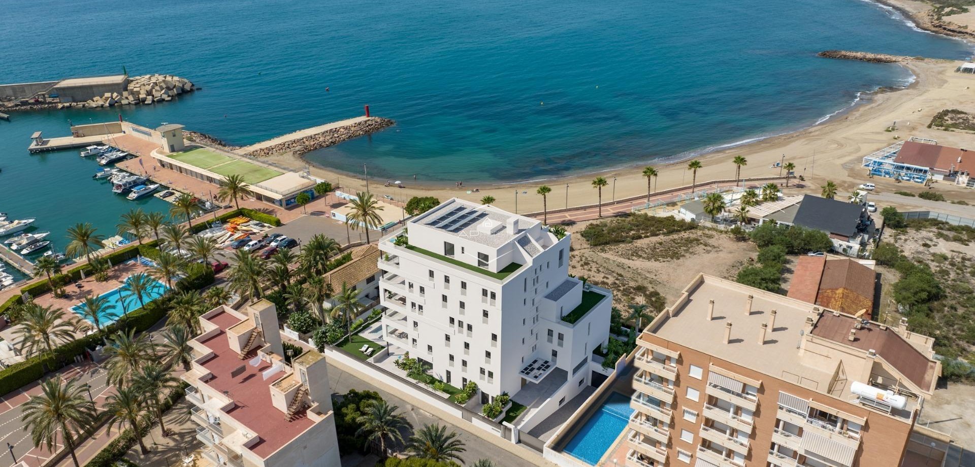 New Build - Apartment / flat -
Aguilas - Puerto Deportivo Juan Montiel