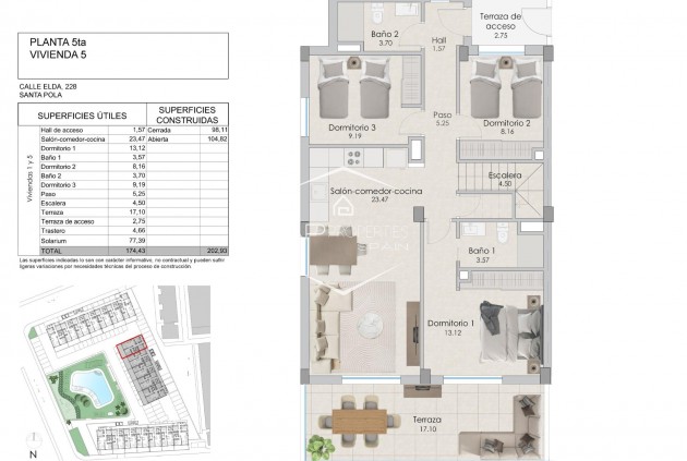 Nieuwbouw Woningen - Apartment - Penthouse -
Santa Pola - Tamarit