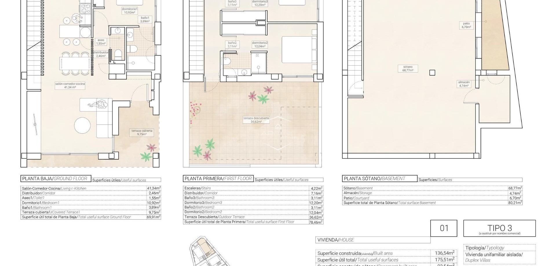 Nueva construcción  - Villa / Independiente -
Hondón de las Nieves - Centro