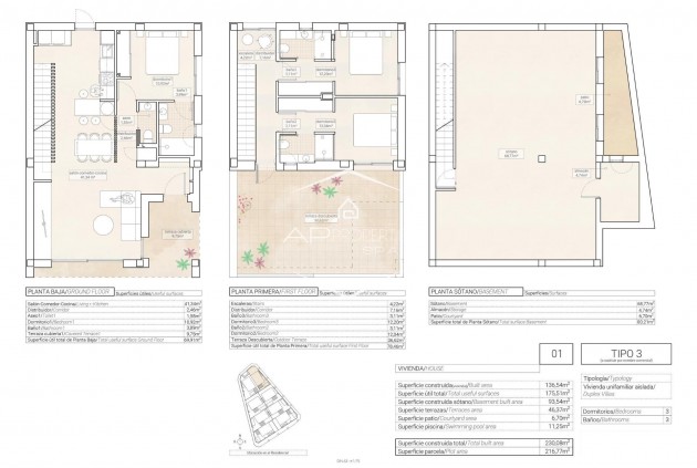 Nueva construcción  - Villa / Independiente -
Hondón de las Nieves - Centro